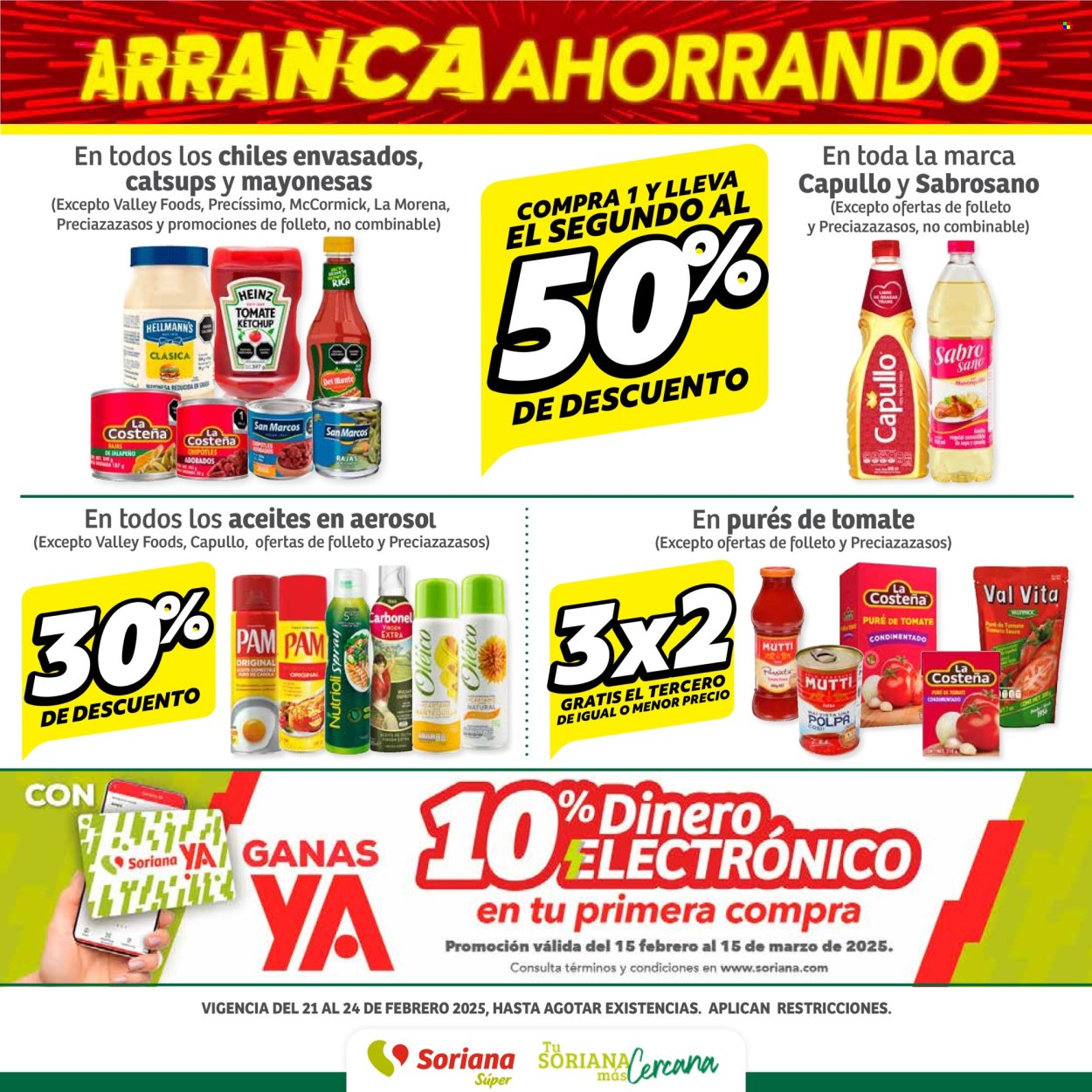 Catálogo Soriana Súper - 21.2.2025 - 24.2.2025. Página 1