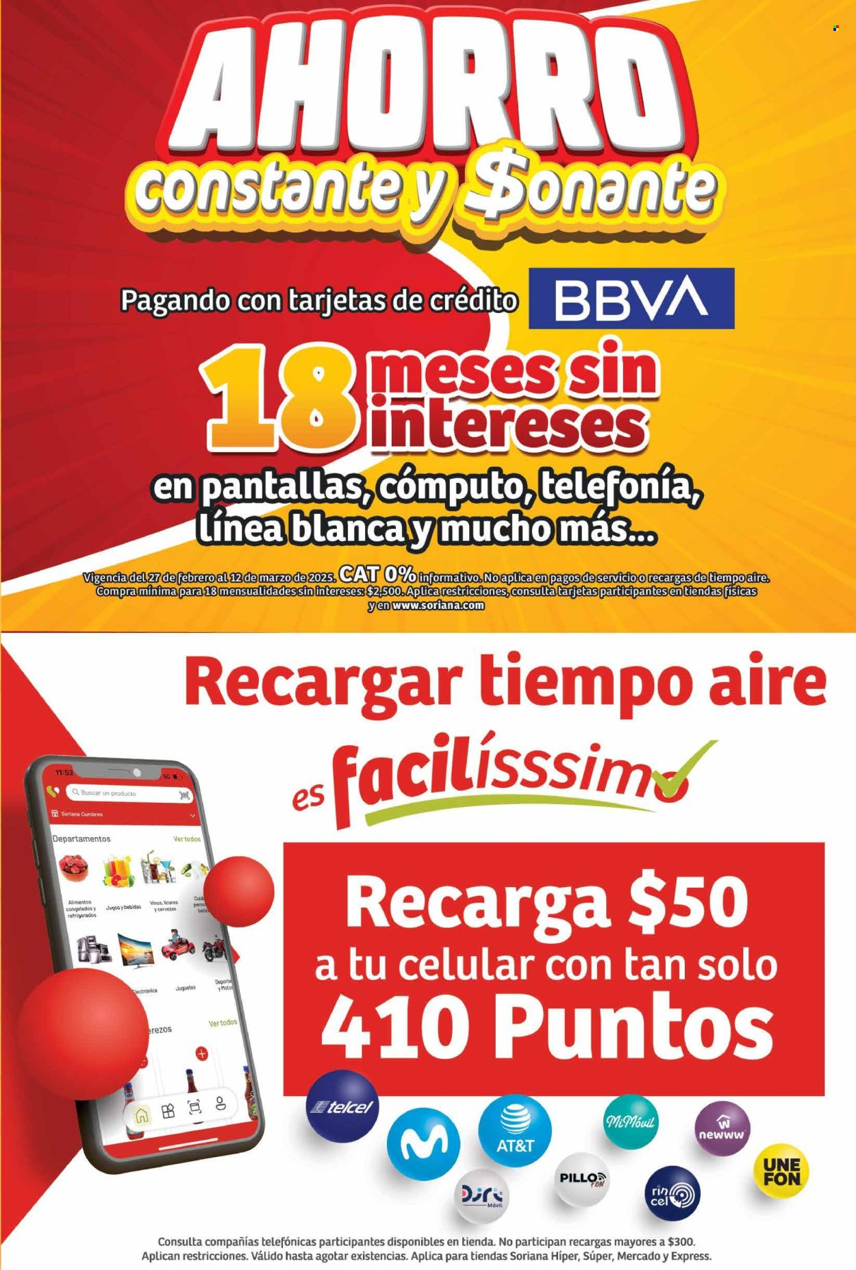 Catálogo Soriana Mercado - 27.2.2025 - 12.3.2025. Página 18