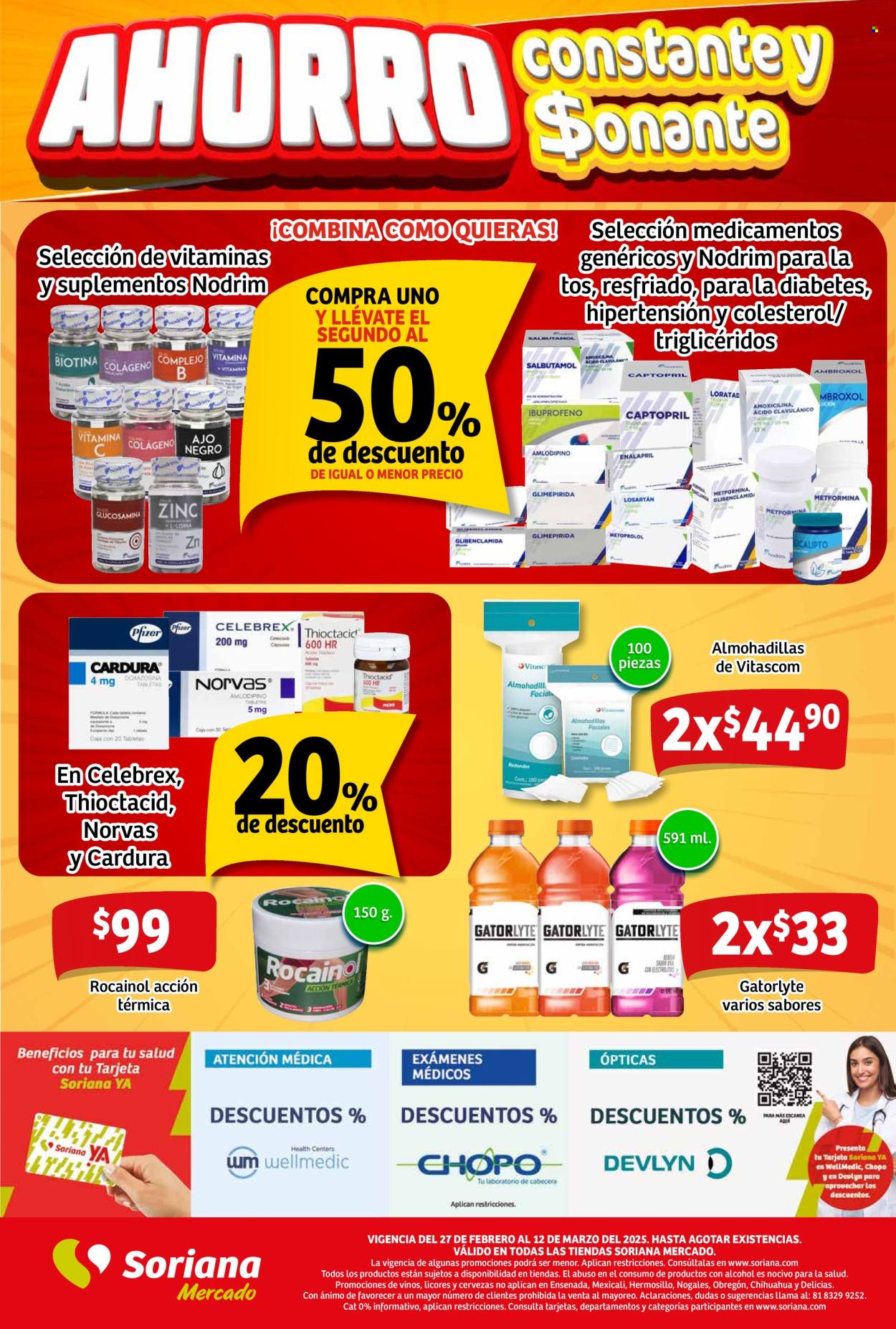 Catálogo Soriana Mercado - 27.2.2025 - 12.3.2025. Página 26