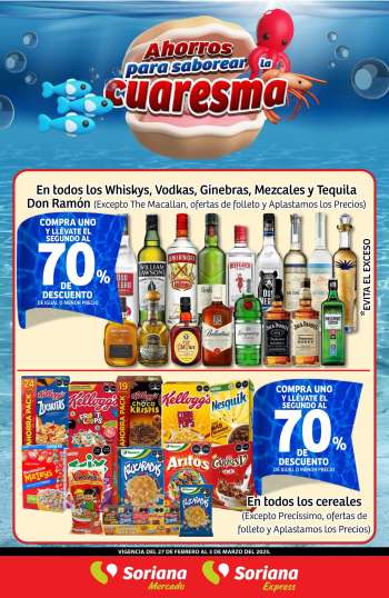 Folleto actual Soriana - 27.2.2025 - 3.3.2025.