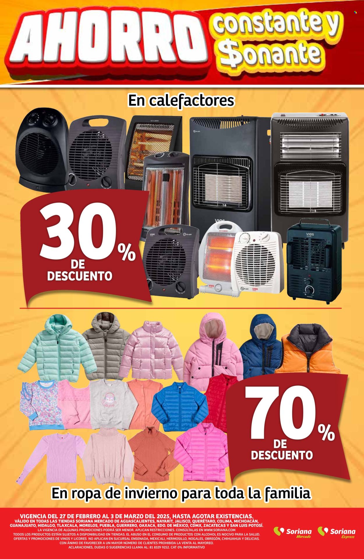 Catálogo Soriana - 27.2.2025 - 3.3.2025. Página 9