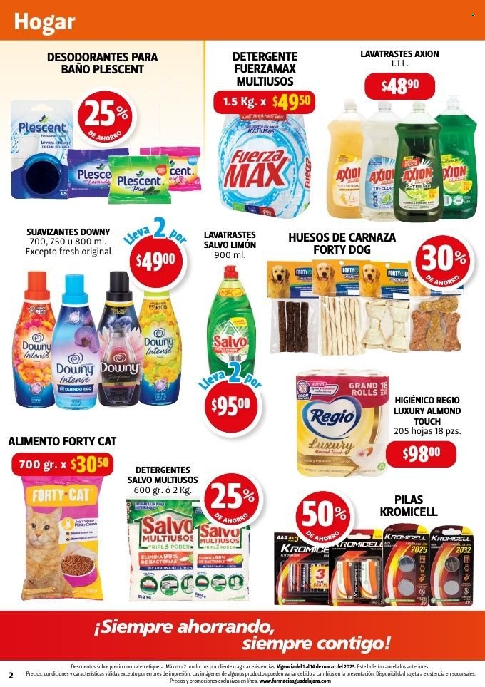Catálogo Farmacias Guadalajara - 1.3.2025 - 14.3.2025. Página 2