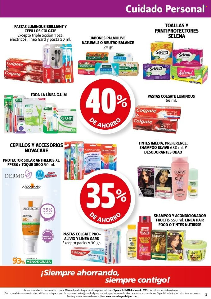 Catálogo Farmacias Guadalajara - 1.3.2025 - 14.3.2025. Página 5