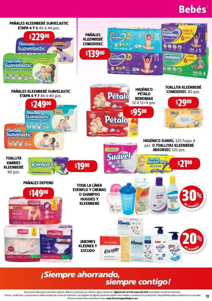Catálogo Farmacias Guadalajara - 1.3.2025 - 14.3.2025. Página 11