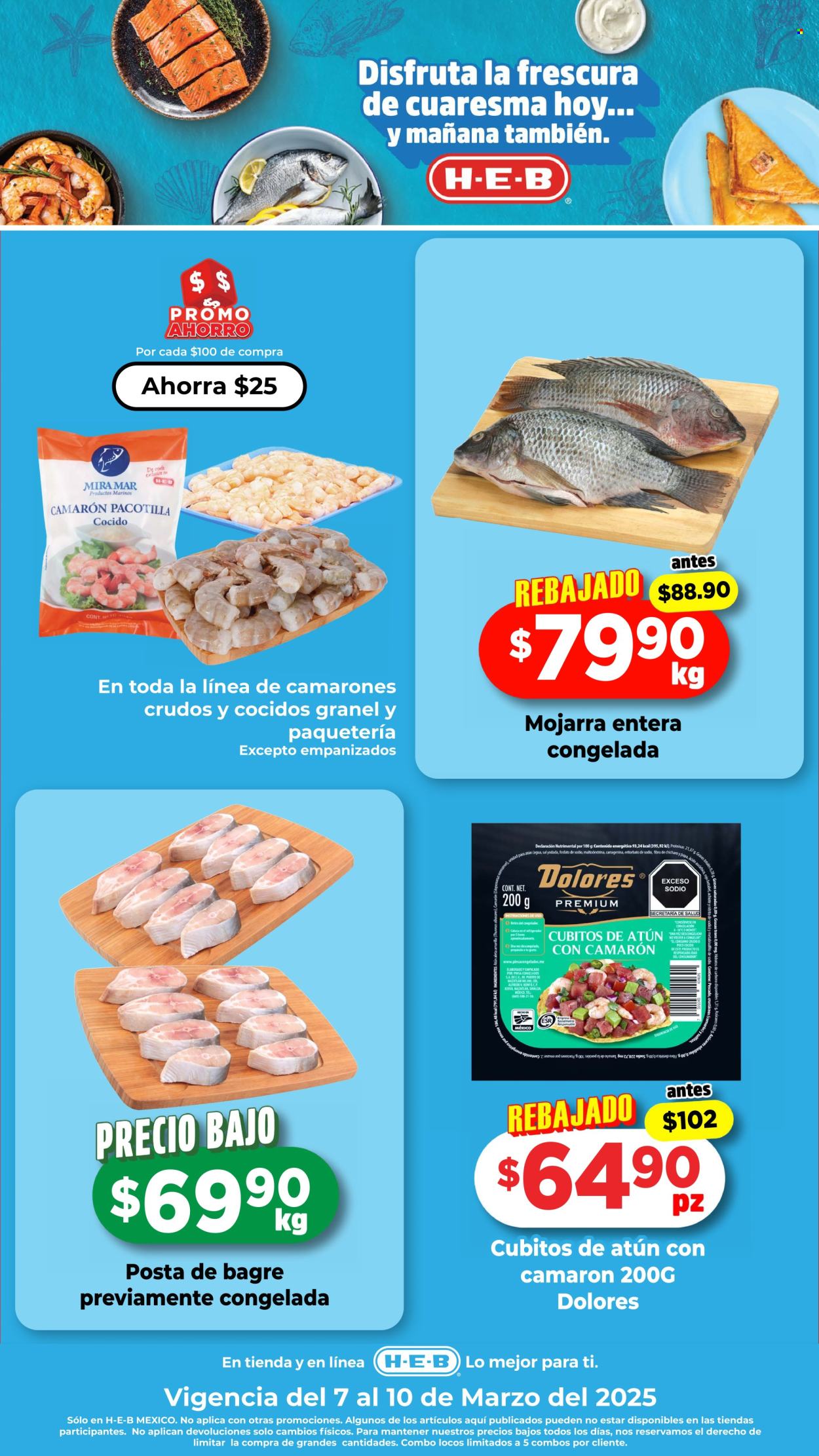 Catálogo H-E-B - 7.3.2025 - 10.3.2025. Página 1