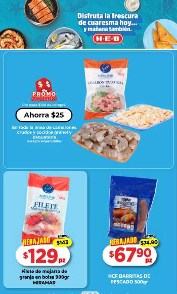 Folleto actual H-E-B - 11.3.2025 - 13.3.2025.