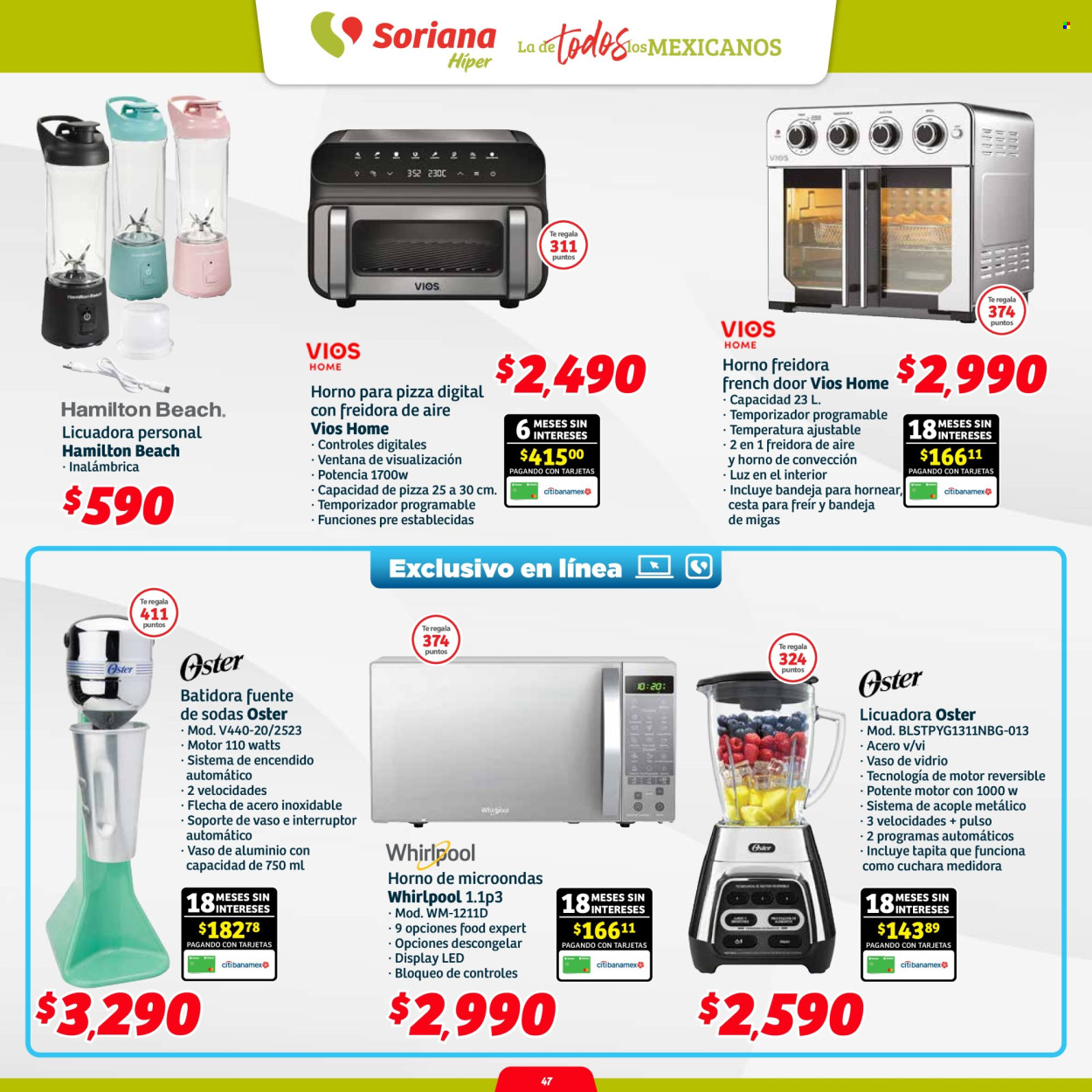 Catálogo Soriana Híper - 13.3.2025 - 26.3.2025. Página 47