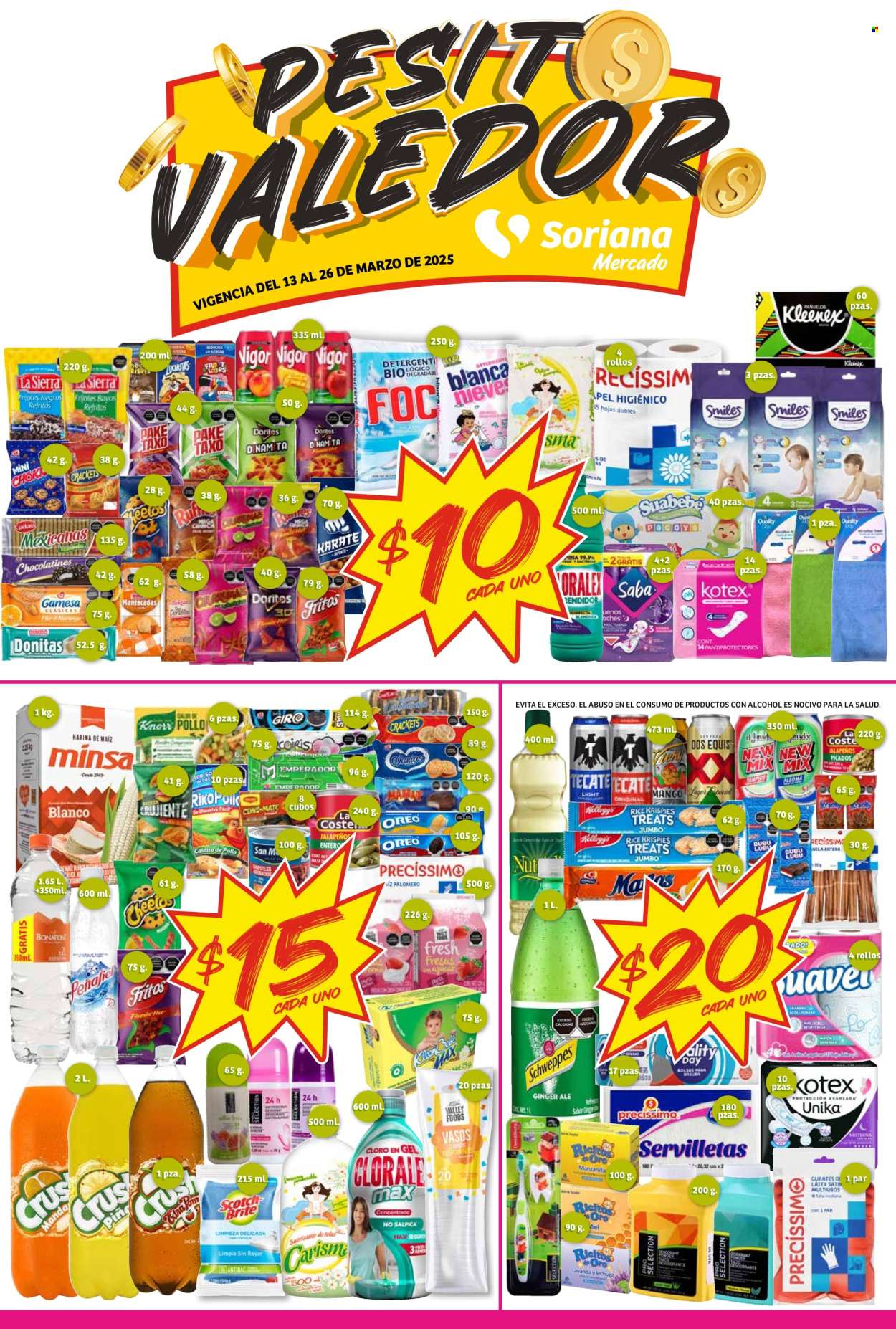 Catálogo Soriana Mercado - 13.3.2025 - 26.3.2025. Página 1