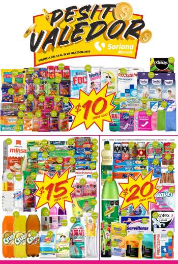 Folleto actual Soriana Mercado - 13.3.2025 - 26.3.2025.
