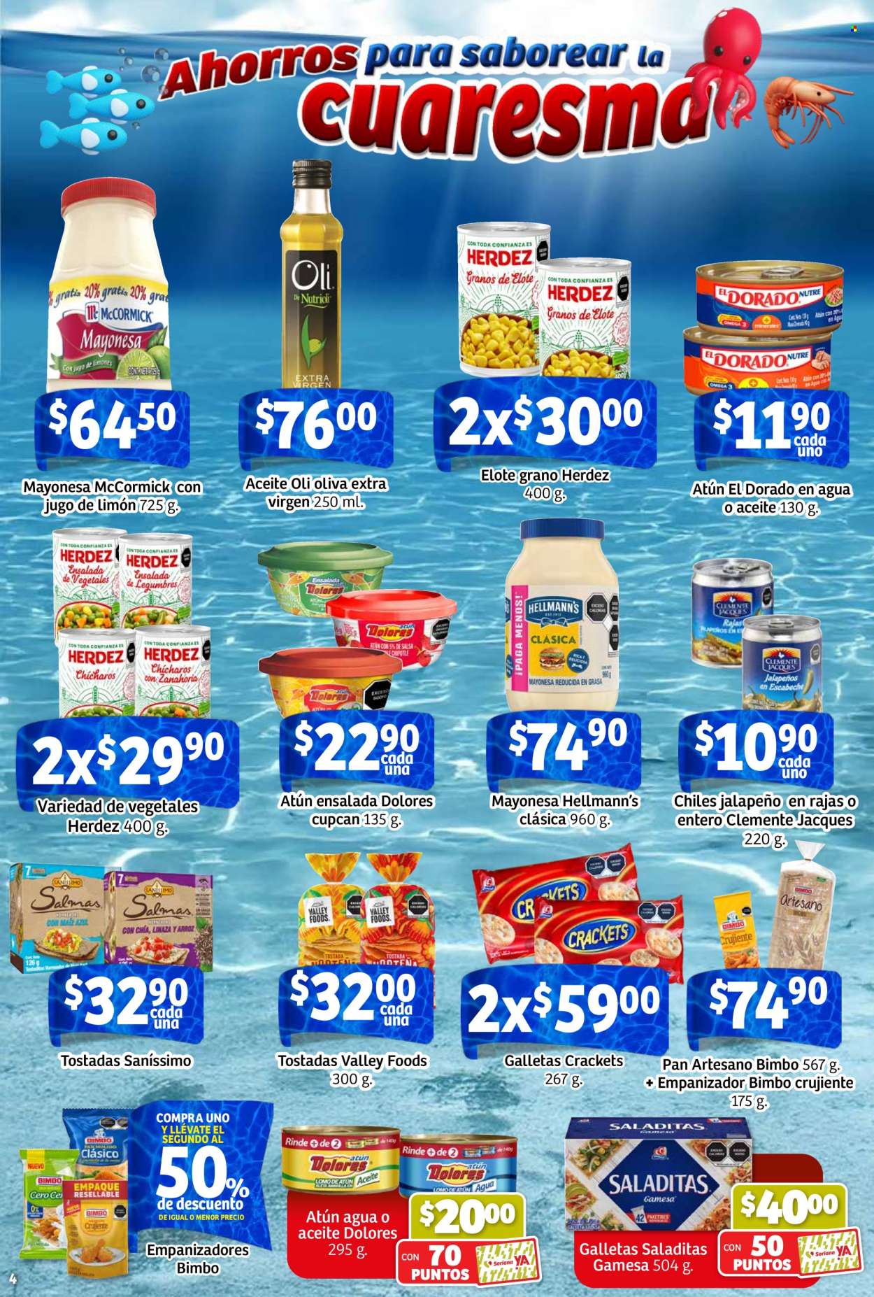 Catálogo Soriana Mercado - 13.3.2025 - 26.3.2025. Página 4