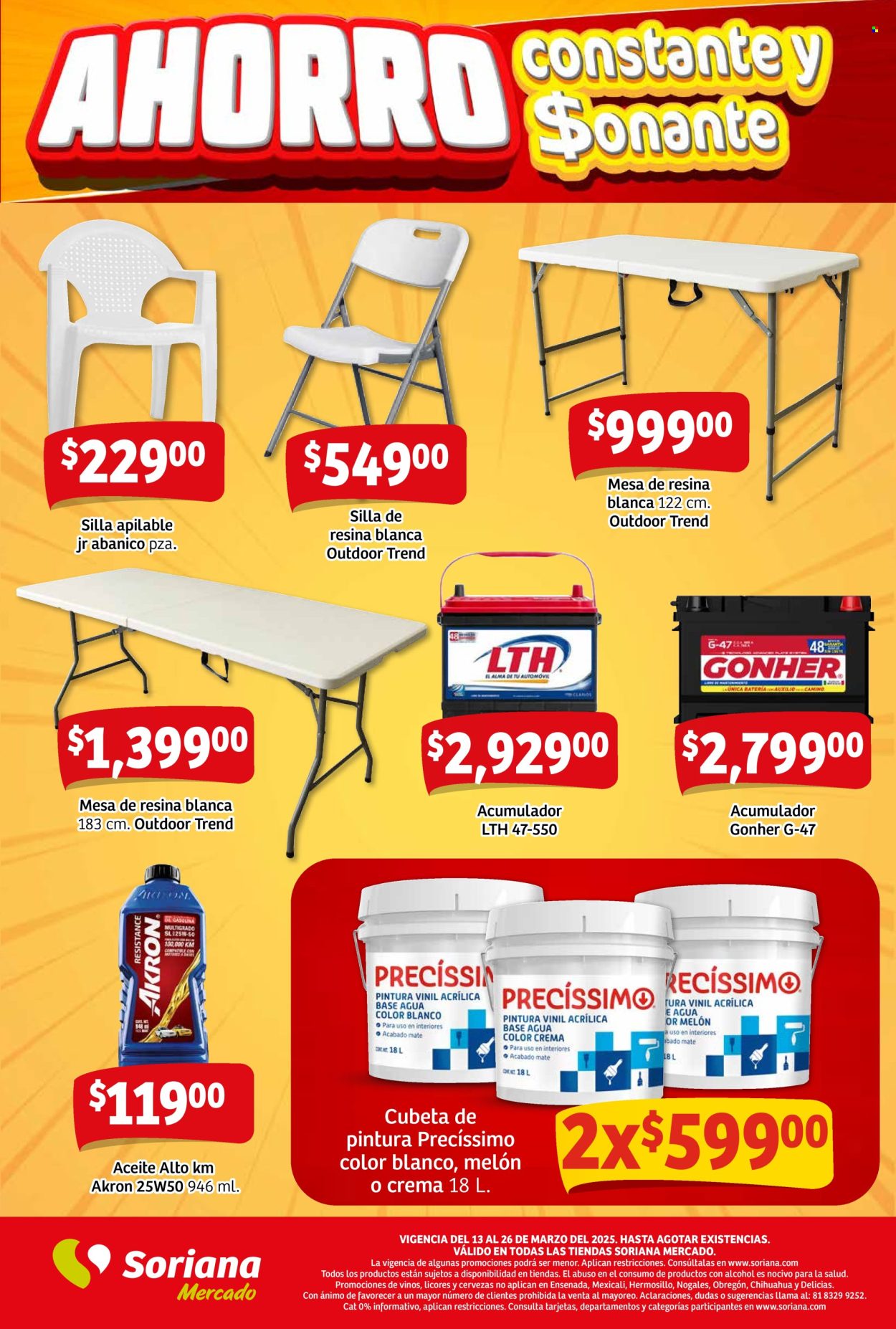 Catálogo Soriana Mercado - 13.3.2025 - 26.3.2025. Página 25