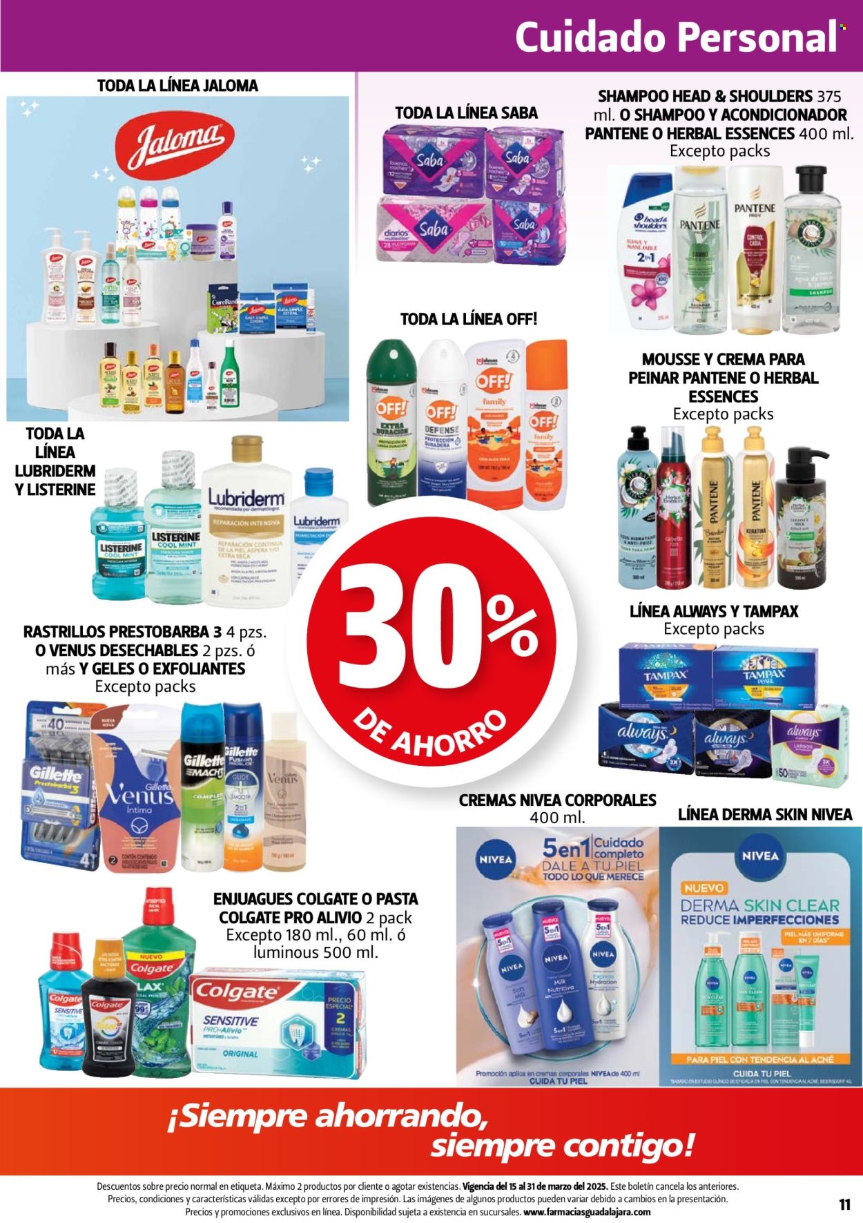 Catálogo Farmacias Guadalajara - 15.3.2025 - 31.3.2025. Página 11