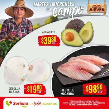 Folleto actual Soriana Híper - 18.3.2025 - 20.3.2025.