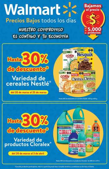 Folleto actual Walmart - 20.3.2025 - 9.4.2025.