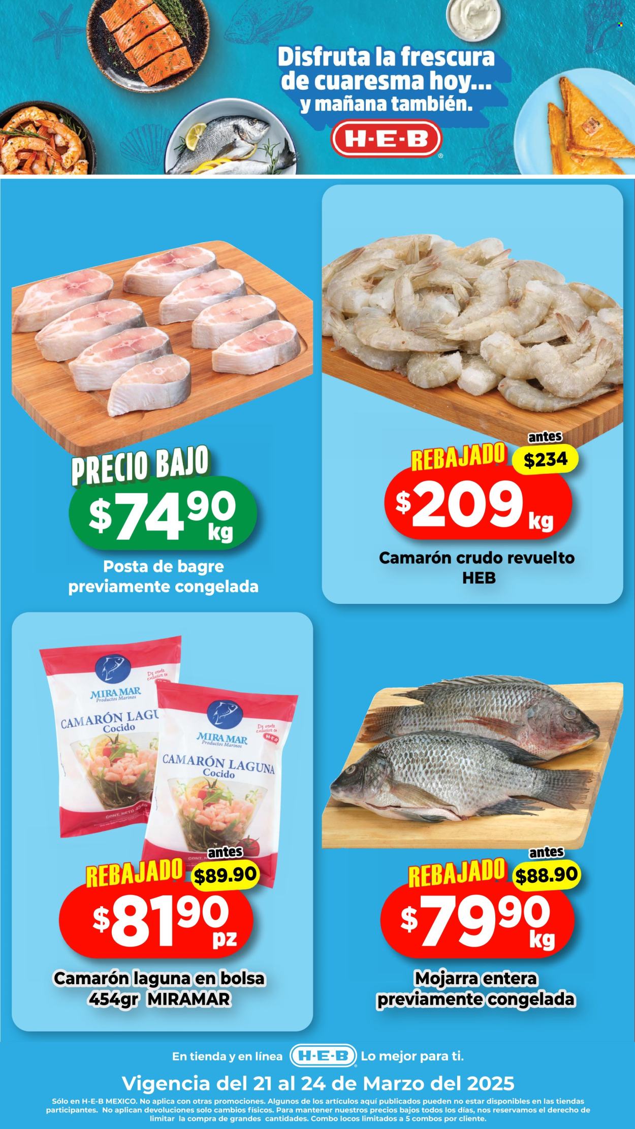 Catálogo H-E-B - 21.3.2025 - 24.3.2025. Página 1