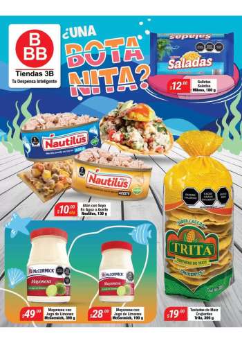 Folleto actual Tiendas 3B - 1.3.2025 - 31.3.2025.