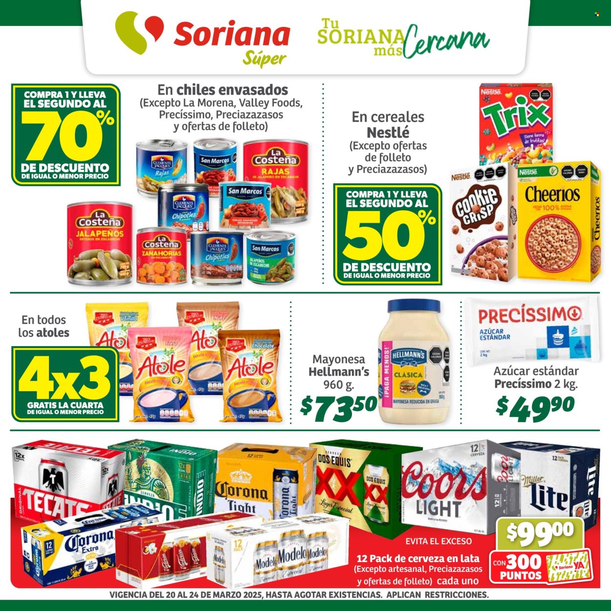Catálogo Soriana Súper - 20.3.2025 - 24.3.2025. Página 1