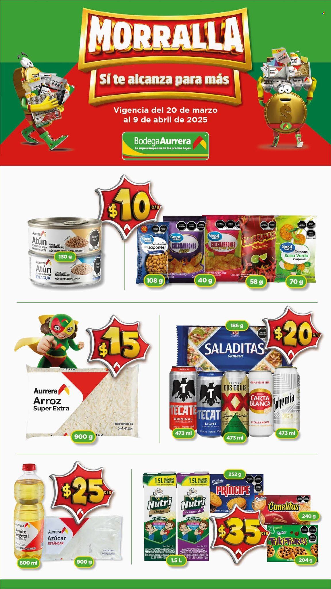 Catálogo Bodega Aurrerá - 20.3.2025 - 9.4.2025. Página 1