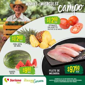 Folleto actual Soriana Súper - 25.3.2025 - 26.3.2025.