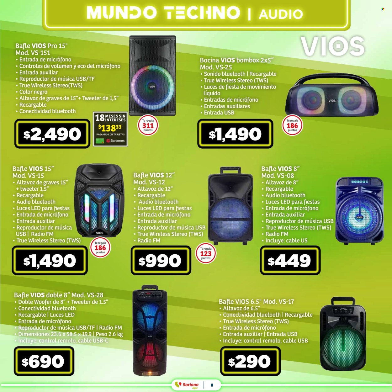 Catálogo Soriana Híper - 27.3.2025 - 29.4.2025. Página 8