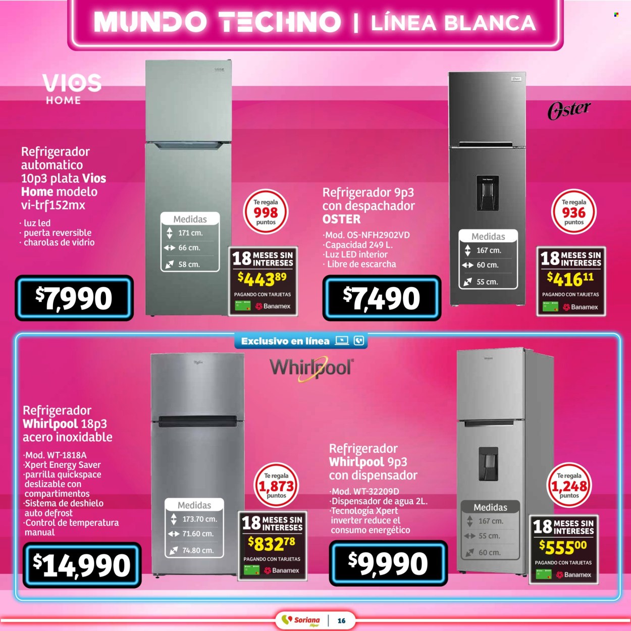 Catálogo Soriana Híper - 27.3.2025 - 29.4.2025. Página 16