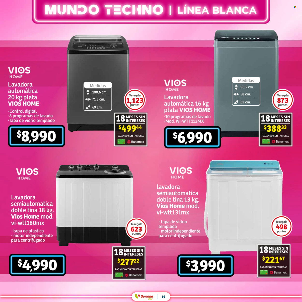 Catálogo Soriana Híper - 27.3.2025 - 29.4.2025. Página 19
