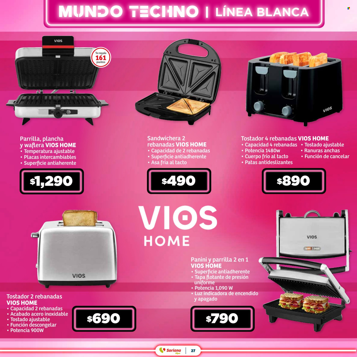 Catálogo Soriana Híper - 27.3.2025 - 29.4.2025. Página 27