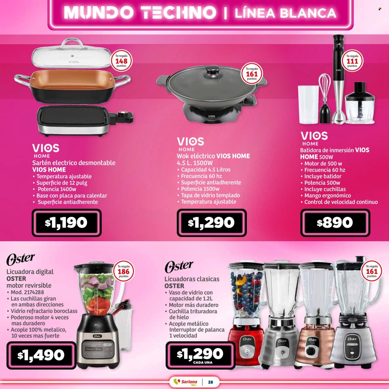 Catálogo Soriana Híper - 27.3.2025 - 29.4.2025. Página 28