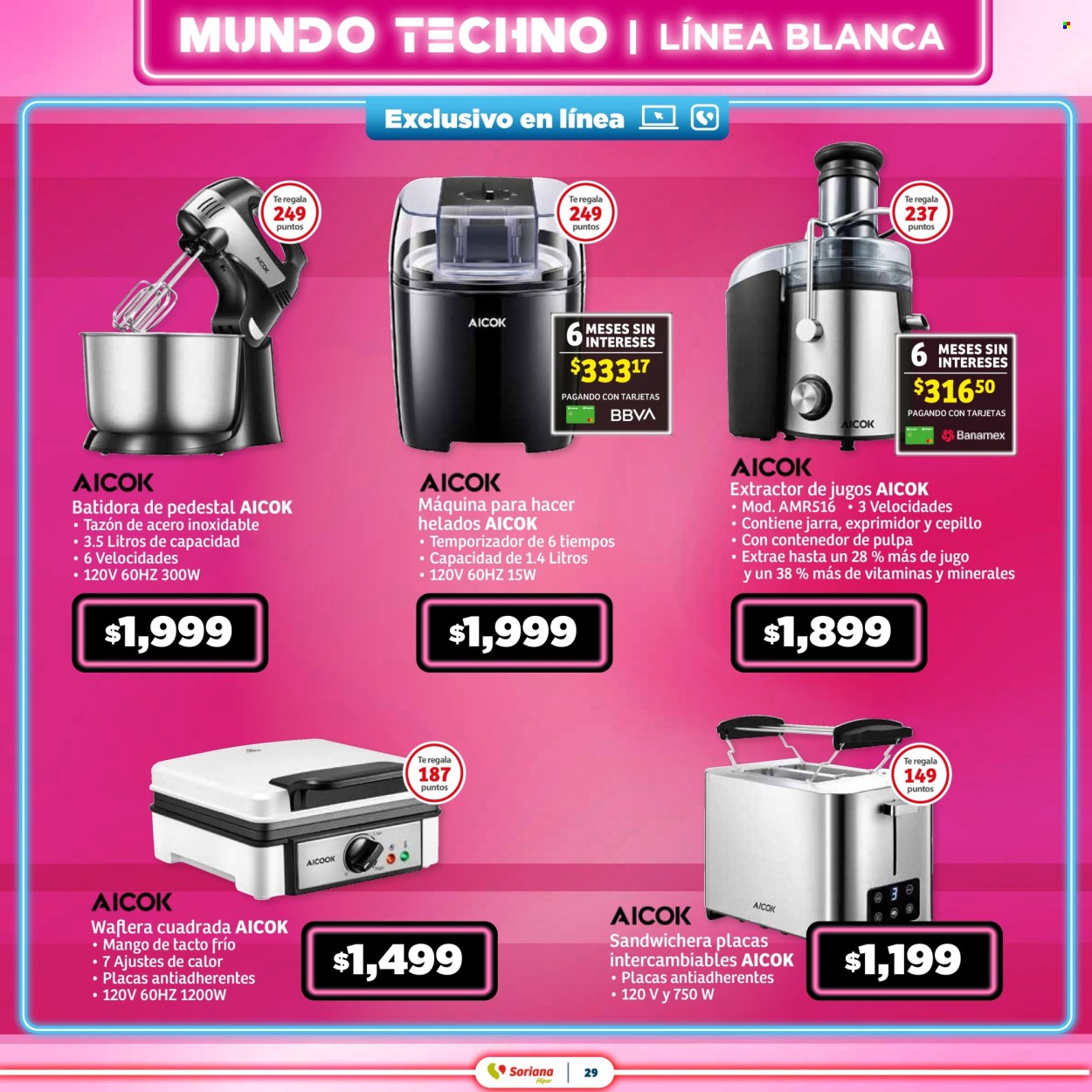 Catálogo Soriana Híper - 27.3.2025 - 29.4.2025. Página 29