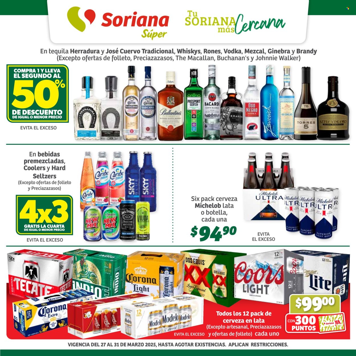 Catálogo Soriana Súper - 27.3.2025 - 31.3.2025. Página 1
