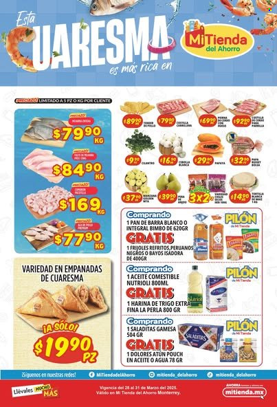 Catálogo Mi Tienda de Ahorro - 28.3.2025 - 31.3.2025. Página 1