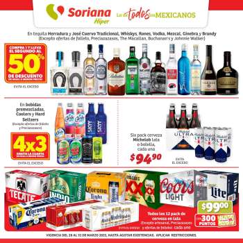 Folleto actual Soriana Híper - 28.3.2025 - 31.3.2025.