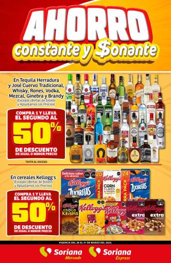 Folleto actual Soriana - 28.3.2025 - 31.3.2025.