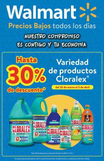 Folleto actual Walmart - 26.3.2025 - 9.4.2025.