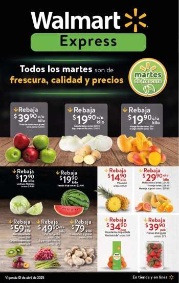 Folleto actual Walmart Express - 1.4.2025 - 1.4.2025.