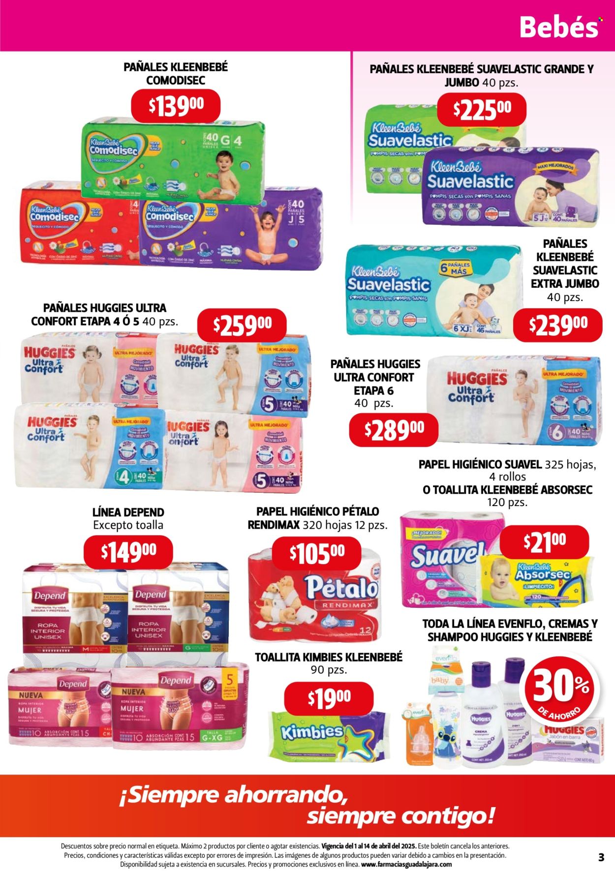 Catálogo Farmacias Guadalajara - 1.4.2025 - 14.4.2025. Página 3