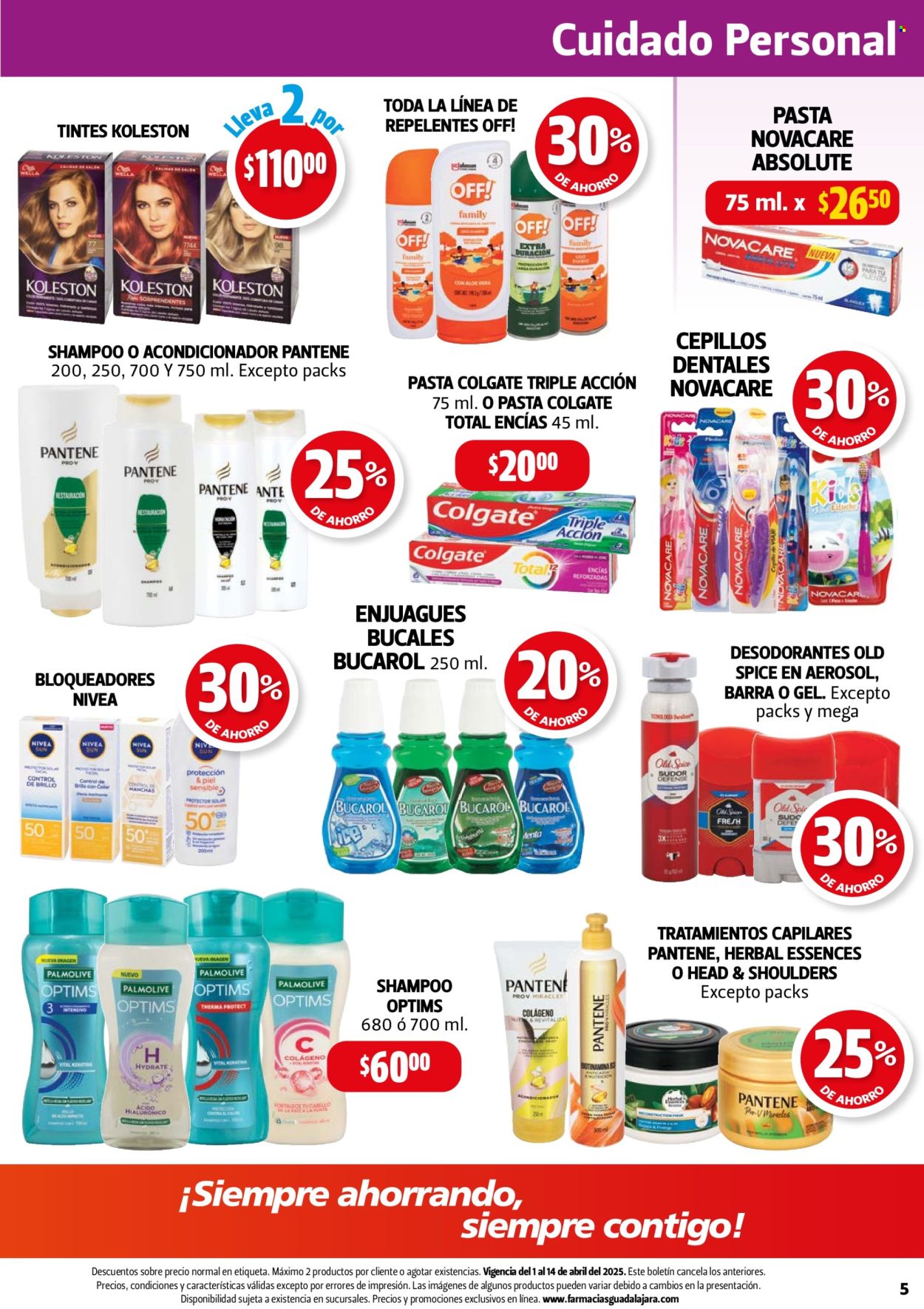 Catálogo Farmacias Guadalajara - 1.4.2025 - 14.4.2025. Página 5