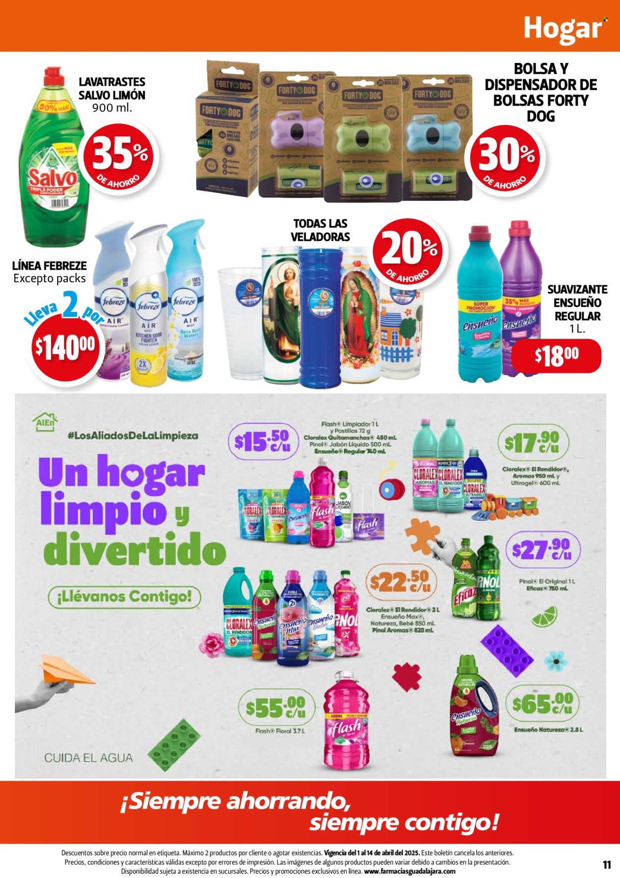Catálogo Farmacias Guadalajara - 1.4.2025 - 14.4.2025. Página 11