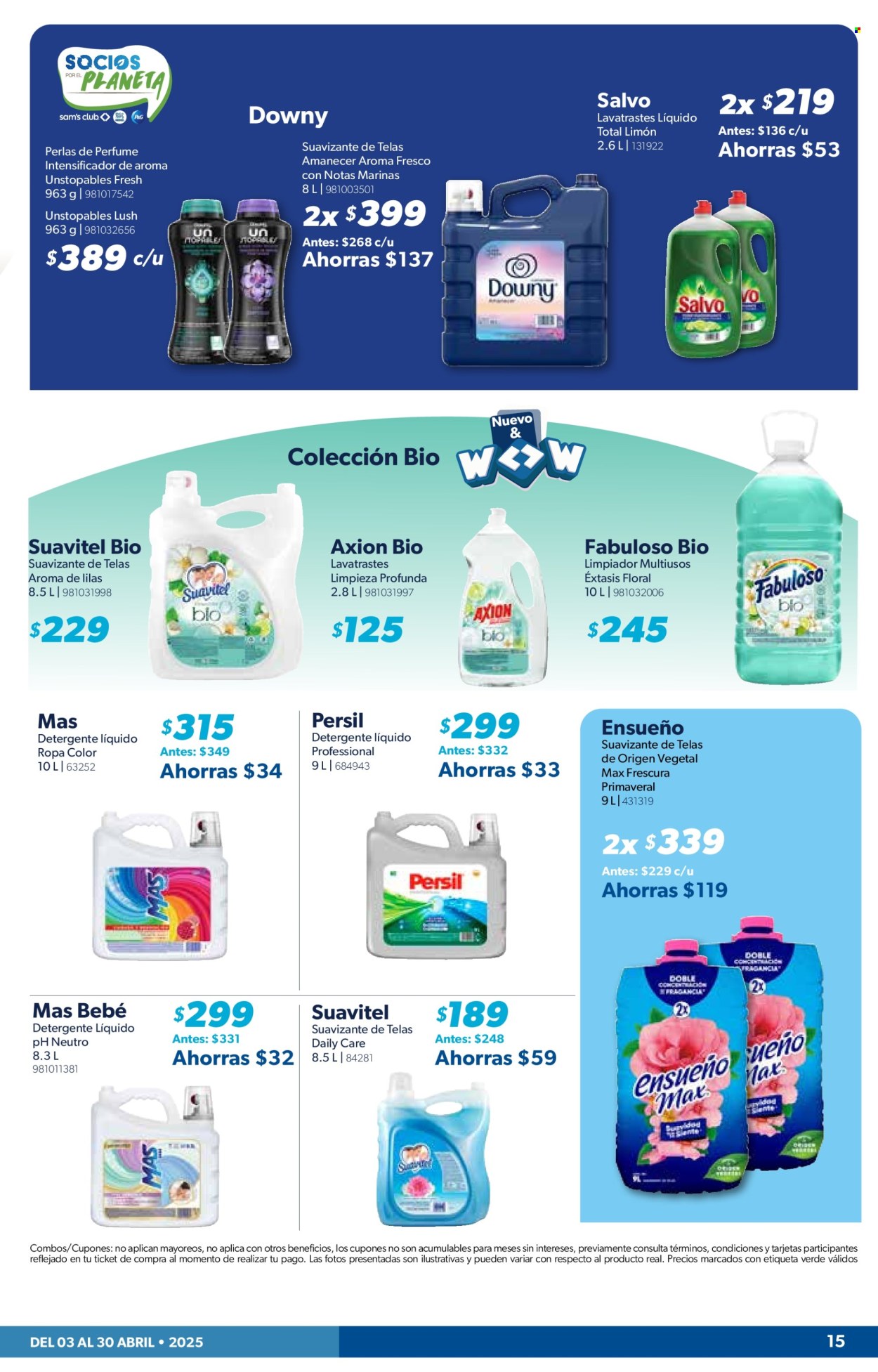 Catálogo Sam's Club - 3.4.2025 - 30.4.2025. Página 15