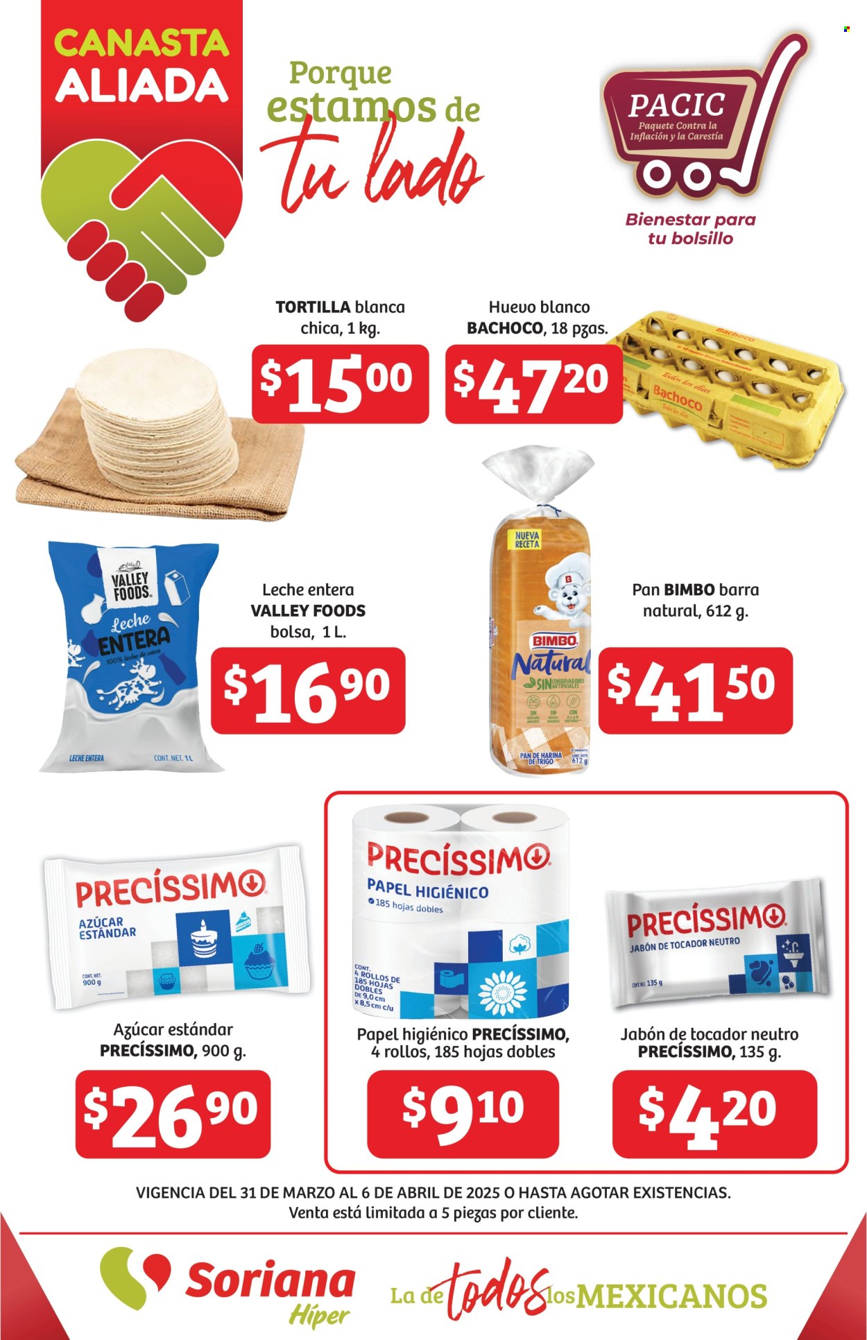 Catálogo Soriana Híper - 31.3.2025 - 6.4.2025. Página 1