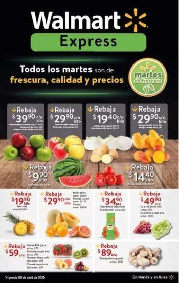 Folleto actual Walmart Express - 8.4.2025 - 8.4.2025.