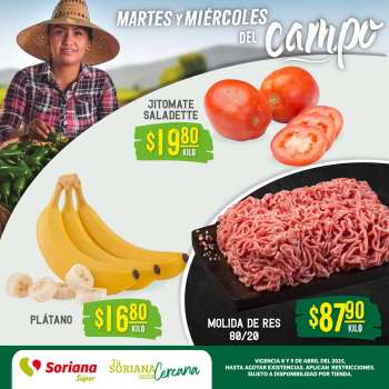 Folleto actual Soriana Súper - 8.4.2025 - 9.4.2025.