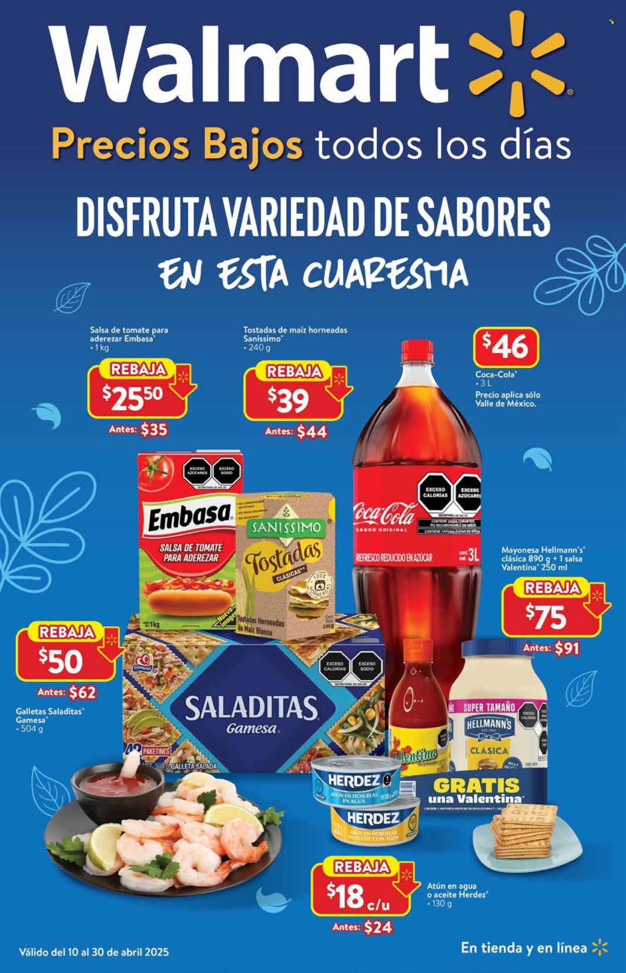 Catálogo Walmart - 10.4.2025 - 30.4.2025. Página 1