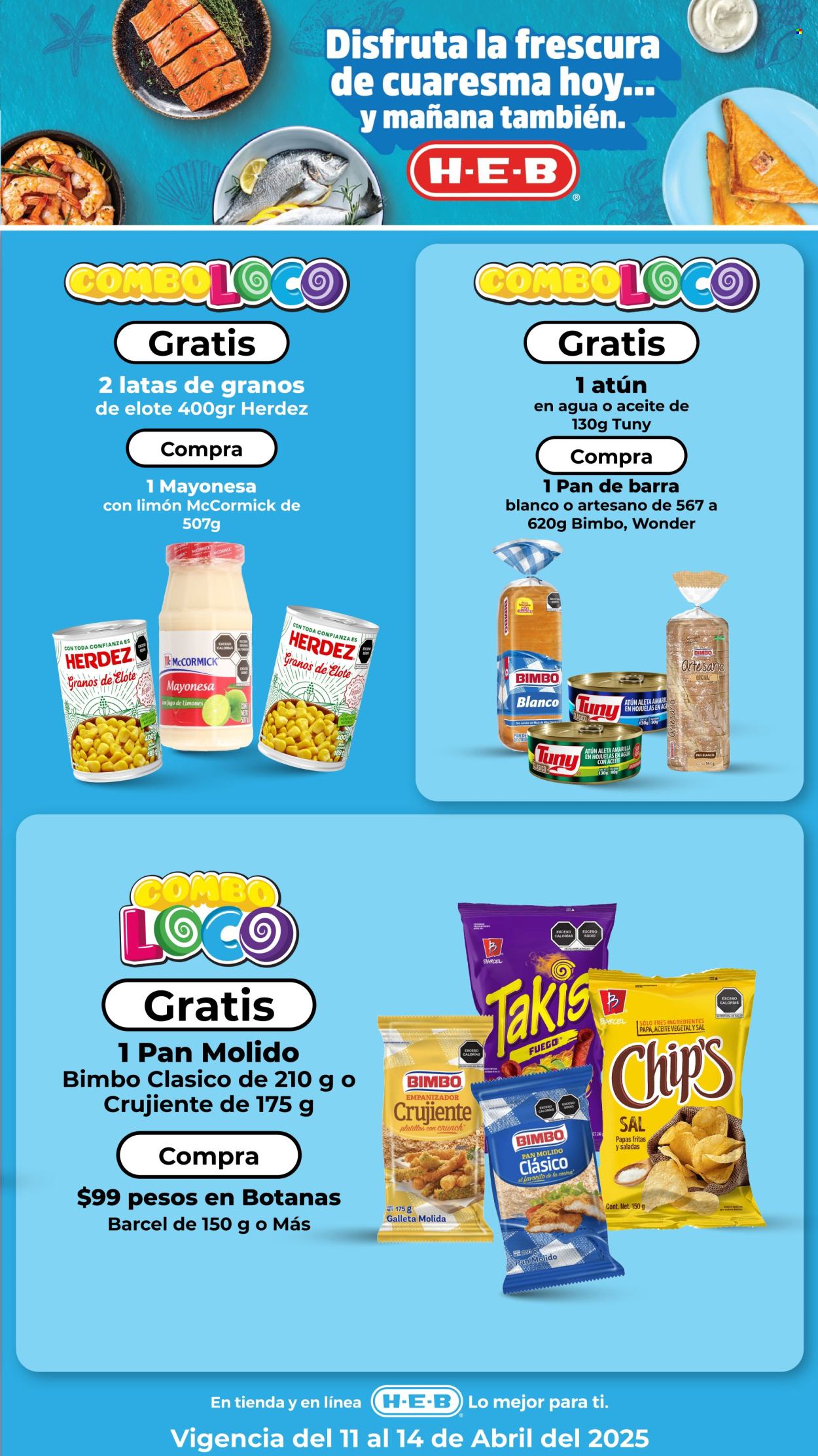 Catálogo H-E-B - 11.4.2025 - 14.4.2025. Página 3