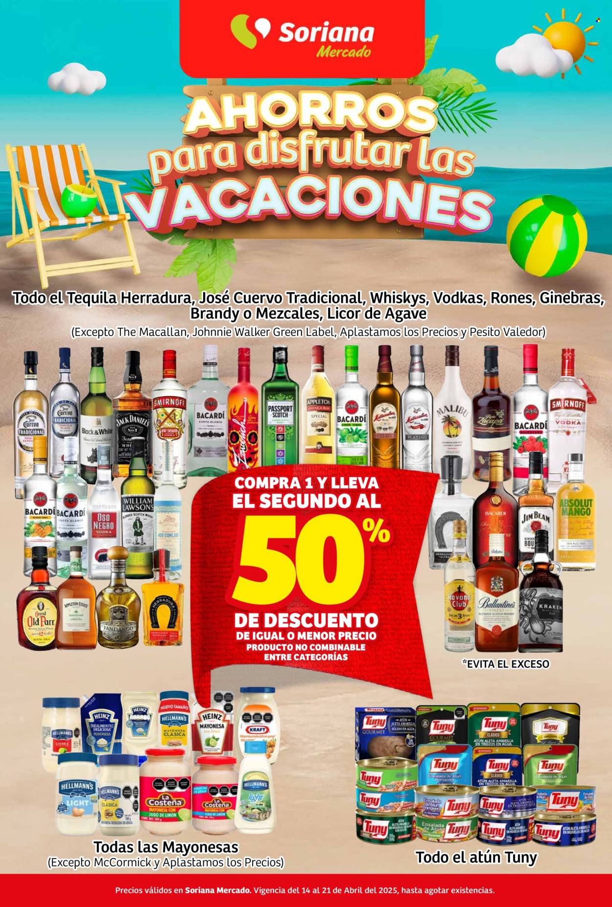 Catálogo Soriana Mercado - 14.4.2025 - 21.4.2025. Página 1