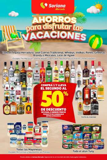 Folleto actual Soriana Mercado - 14.4.2025 - 21.4.2025.