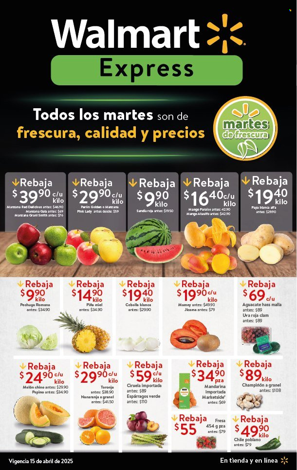 Catálogo Walmart Express - 15.4.2025 - 15.4.2025. Página 1