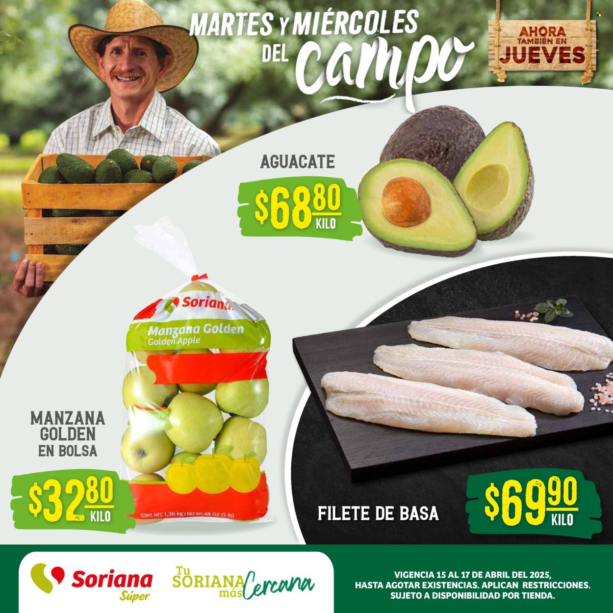 Catálogo Soriana Súper - 15.4.2025 - 17.4.2025. Página 1