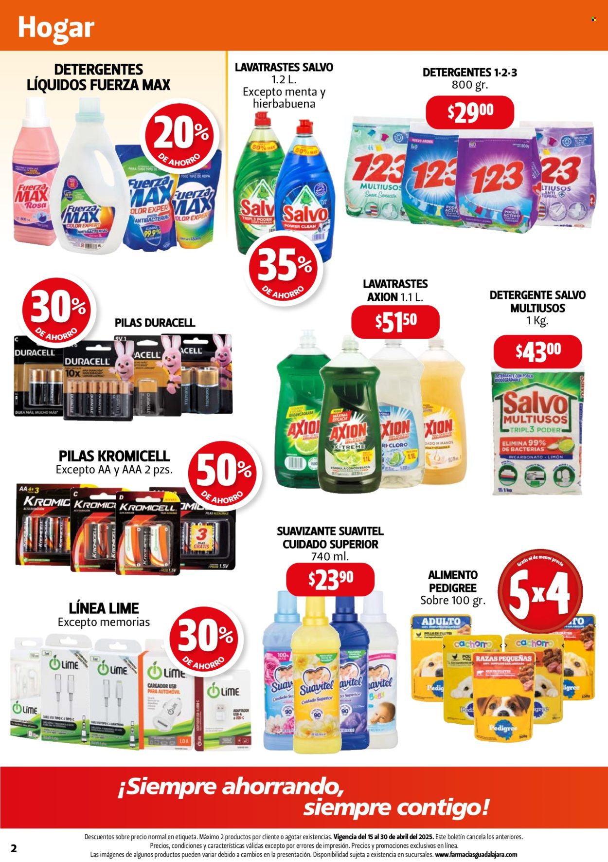Catálogo Farmacias Guadalajara - 15.4.2025 - 30.4.2025. Página 2