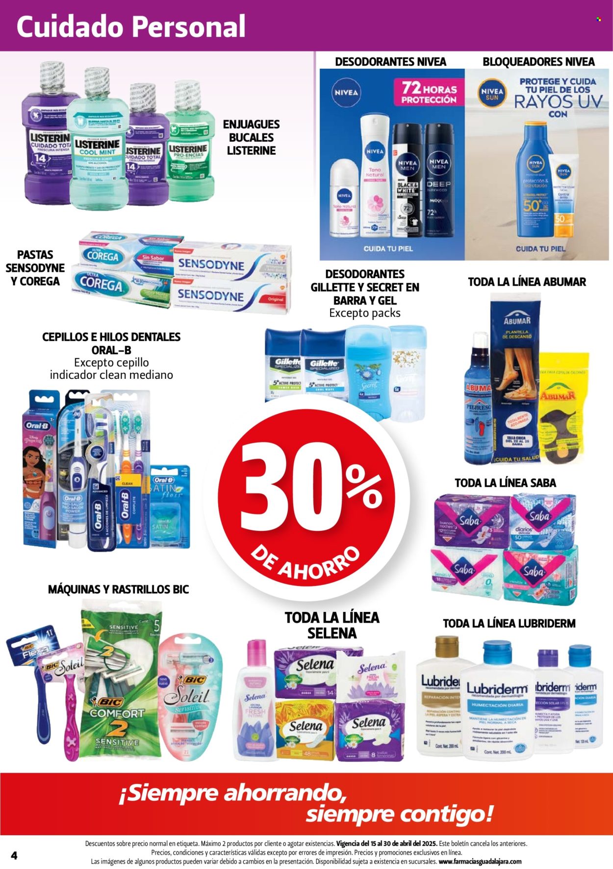 Catálogo Farmacias Guadalajara - 15.4.2025 - 30.4.2025. Página 4